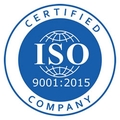 ISO 9001:2015 Certificed Company.